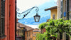 Bellagio Italy Alleyway with Lamp