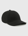 "L" Patch Cap - Charcoal Wool