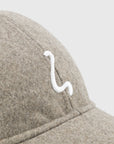 Squigg-"L" Cap - Tan Wool