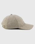 Squigg-"L" Cap - Tan Wool
