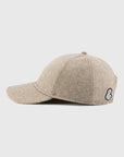 "L" Patch Cap - Tan Wool