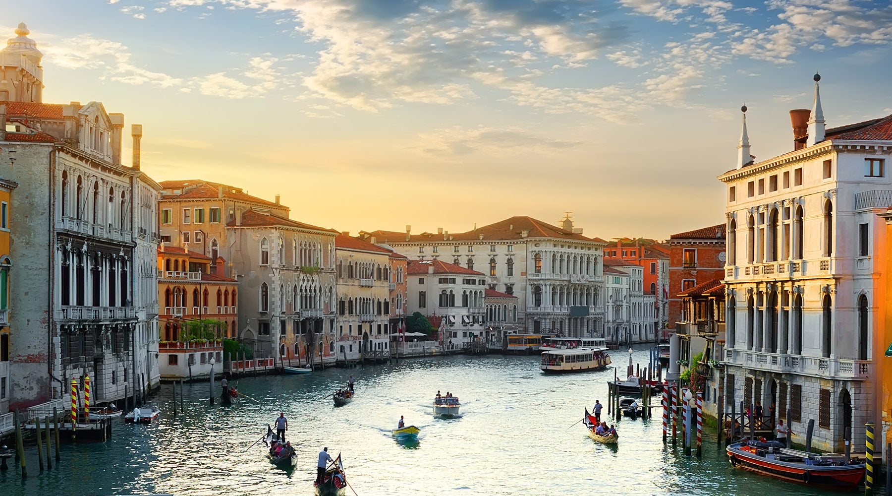 Venice Canals at Sunset