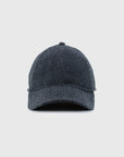 "L" Patch Cap - Light Herringbone Wool