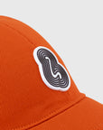 Rubber Patch Cap - Blaze Orange Wool Twill