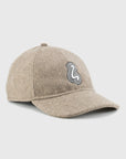 Fingerprint Cap - Tan Wool