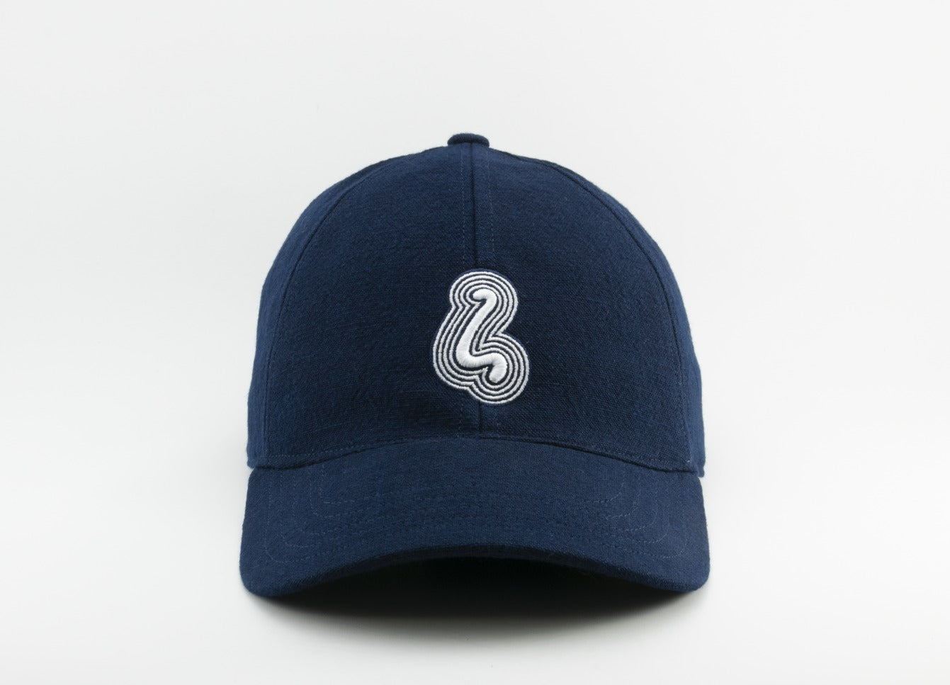 "L" Patch Cap - Dark Indigo Fushi-ori