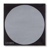 Black and Gray Sphere Pocket Square Unfolded