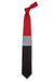 Block Tie in Red, Black, & Gray