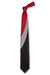 Swoop Tie in Red, Black, & Gray