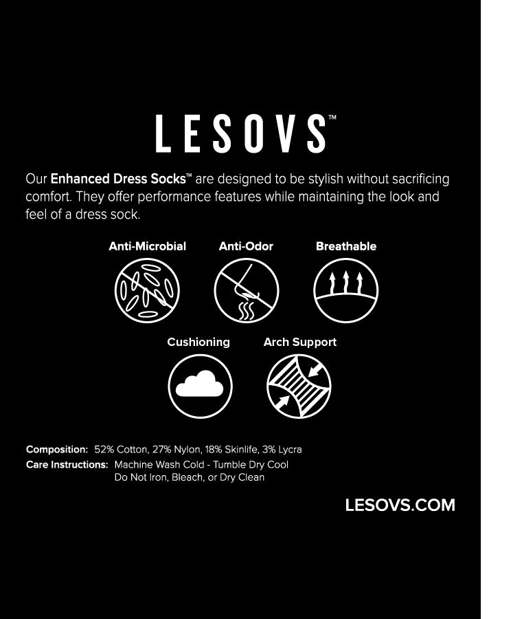 Lesovs Sock Enhanced Features Graphic