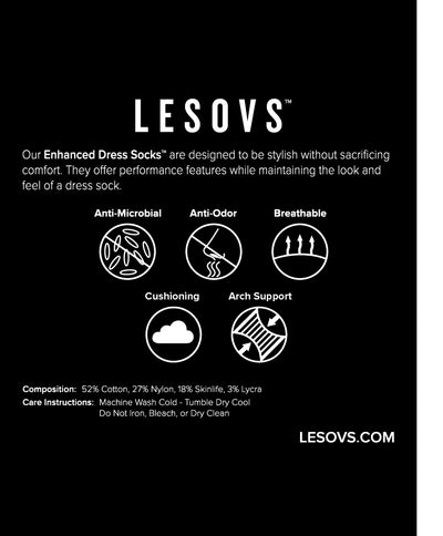 Lesovs Sock Enhanced Features Graphic